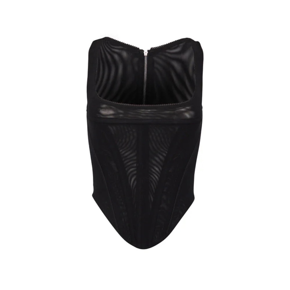 Miaou Campbell Corset in Black